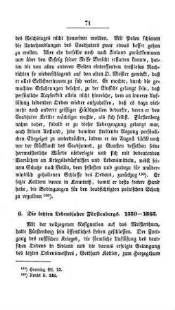 6. Die letzten Lebensjahre Fürstenbergs