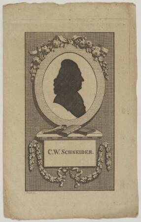 Bildnis des C. W. Schneider