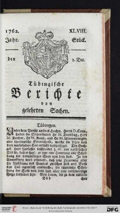 [XLVIII.-LII. Stück] (December 1762)