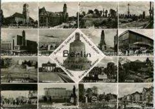 Ansichten aus der Vier-Sektoren-Stadt Berlin