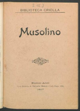 Musolino