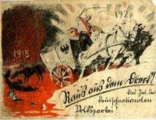 Klebezettel der DNVP zur Reichstagswahl 1924 ?