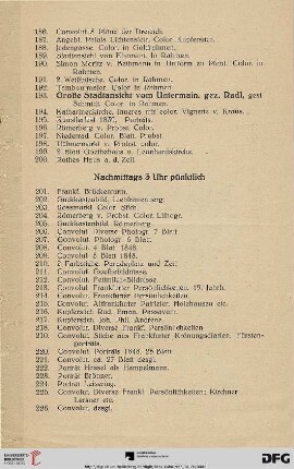 Nachmittags 3 Uhr pünktlich (Nr. 201 - 452)