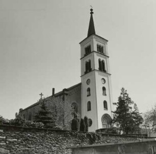 Callenberg. Katharinenkirche (1855/1859). Ansicht von Nordwesten