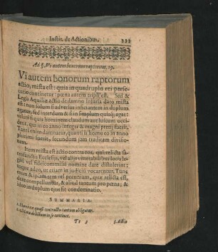 Ad § Vi autem bonorum raptorum 19. Vi autem bonorum raptorum actio, mista est ...