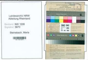Entnazifizierung Maria Steinebach , geb. 07.03.1894 ()