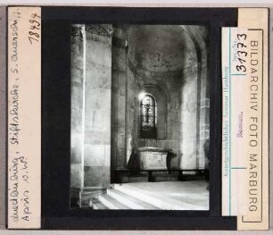 Quedlinburg: St. Servatius Apsis nach Westen (Foto Marburg Nr. 18494)