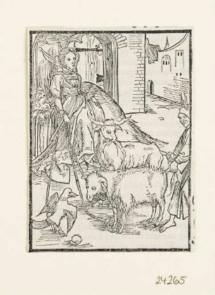 Von wollust, aus: Sebastian Brant, "Stultifera Navis", Basel 1498, S. LVIII recto