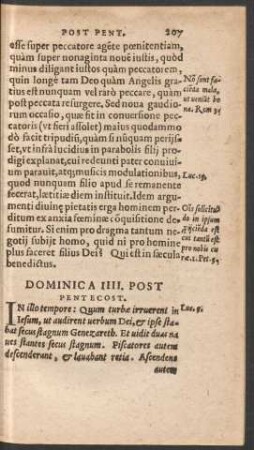 Dominica IIII. Post Pentecost.