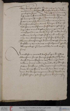 Supplikation Stadt Odernheim gegen die Kurpfalz