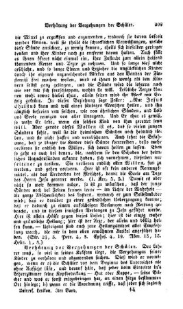 Verhütung der Vergehungen der Schüler