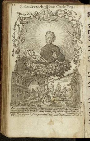 S. Andreas Avellinus Cleric. Regul. VIII.