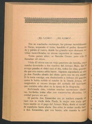 ¡El lobo!... ¡El lobo!...