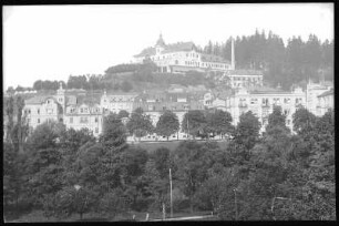 Marienbad. Blick zum Café Egerländer
