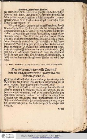 Das sechs und vierzigste Capittel