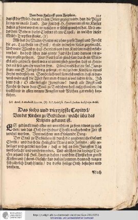 Das sechs und vierzigste Capittel
