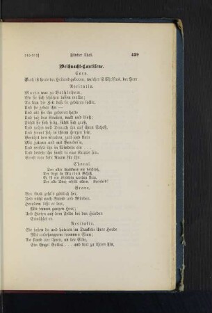 Weihnacht-Cantilene.