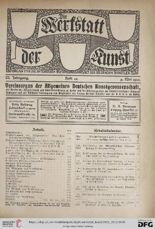 Heft 32 (9. Mai 1910)