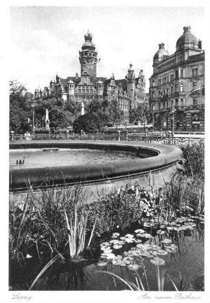 Leipzig: Am neuen Rathaus
