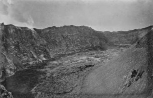 Vesuvkrater (HAPAG-Mittelmeerfahrt der Oceana Leonhardt 1929)
