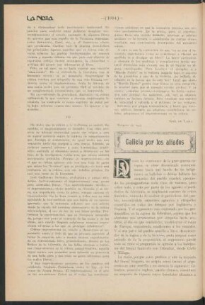 Galicia por los aliados