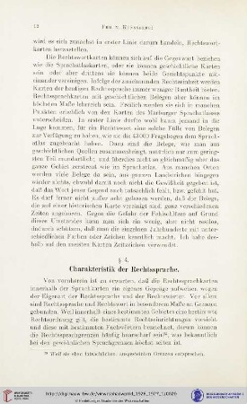 §. 4. Charakteristik der Rechtssprache
