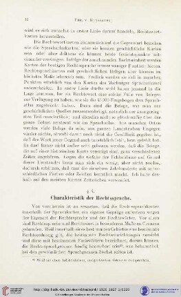 §. 4. Charakteristik der Rechtssprache