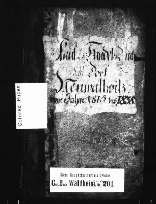 Gerichtshandelsbuch von Neuwallwitz, Bd. 4
