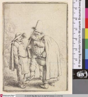 [Die drei grotesken Figuren; Three grotesque figures; Trois figures grotesques]