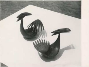 Holzarbeit: Schaukelvögel von Theodor Artur Winde