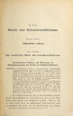 Von den Pandekten zum Bürgerlichen Gesetzbuch : eine dogmatische Einführung in das Studium des bürgerlichen Rechts, 2