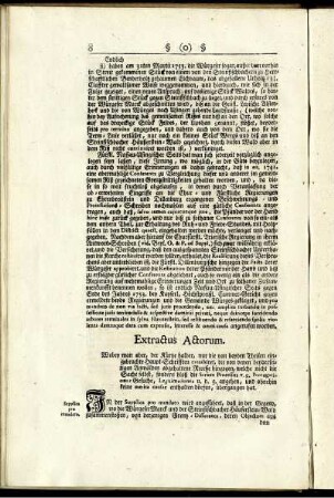 Extractus Actorum.