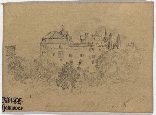 Eisenbacher Schloss, Schloss von Norden