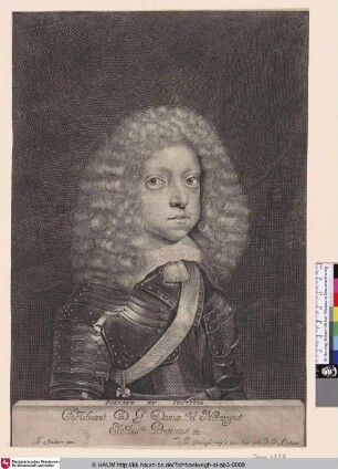 [Christian V. als Kind; Christian V. as a child]