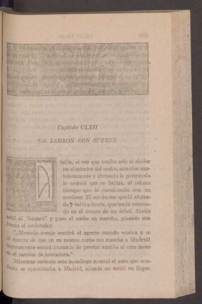 Capítulo CLXII - Un ladrón con suerte