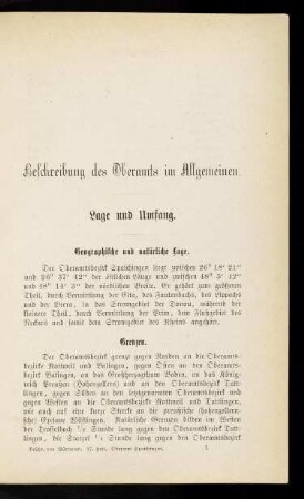 1-204, Beschreibung des Oberamts im Allgemeinen
