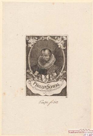 Philipp (d.Ä.) Scherl, Handelsmann in Nürnberg; geb. 1553; gest. 1615