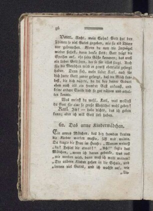 62. Das arme Kindermädchen.