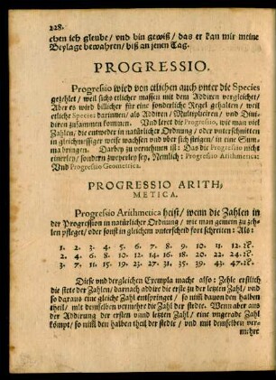 Progressio.