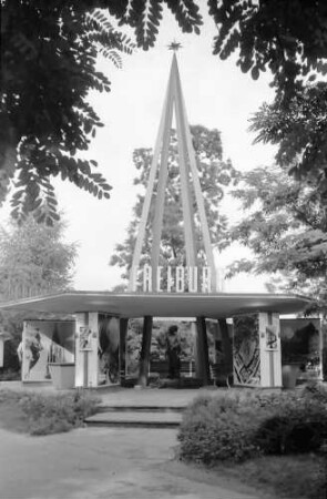 Stuttgart: Landesausstellung, Pavillon Freiburg, Gesamtansicht