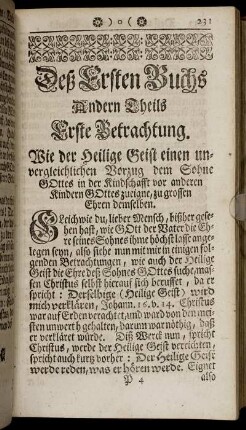Deß Ersten Buchs Andern Theils ...