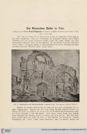 Die Römischen Bäder in Trier