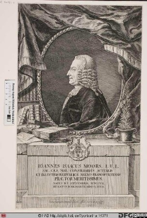 Bildnis Johann Isaac Moors