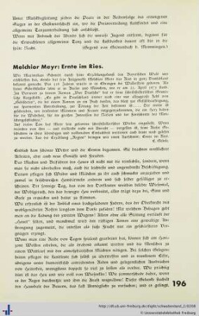 Ernte im Ries.