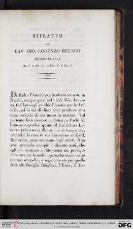 Ritratto Di Lorenzo Bernini