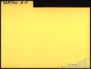 TOMATEN: Sorten A-F