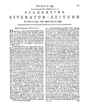 Norberg, M.: Specimen Academicum Geographiae Orientalis turcico. P. 1-2. Lund: Berling 1784