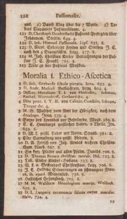 Moralia s. Ethico-Ascetica