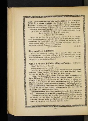 Fliegerangriff auf Dünkirchen.