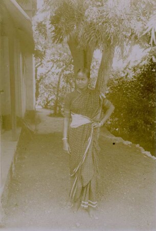 Christliches Hindu-Mädchen